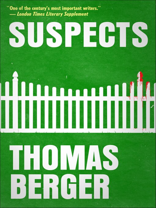 Title details for Suspects by Thomas Berger - Wait list
